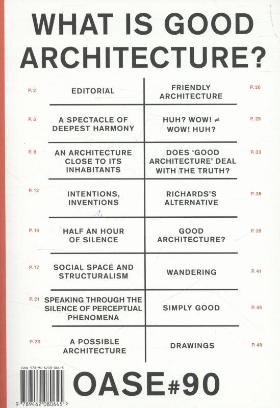 Omslag van Wat is goede architectuur What is Good Architecture