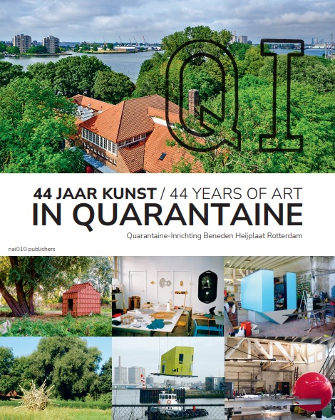 Omslag van QI 44 jaar kunst In Quarantaine