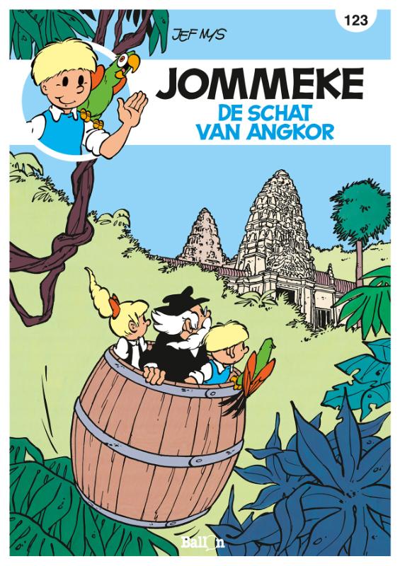 Omslag van 123 De schat van Angkor
