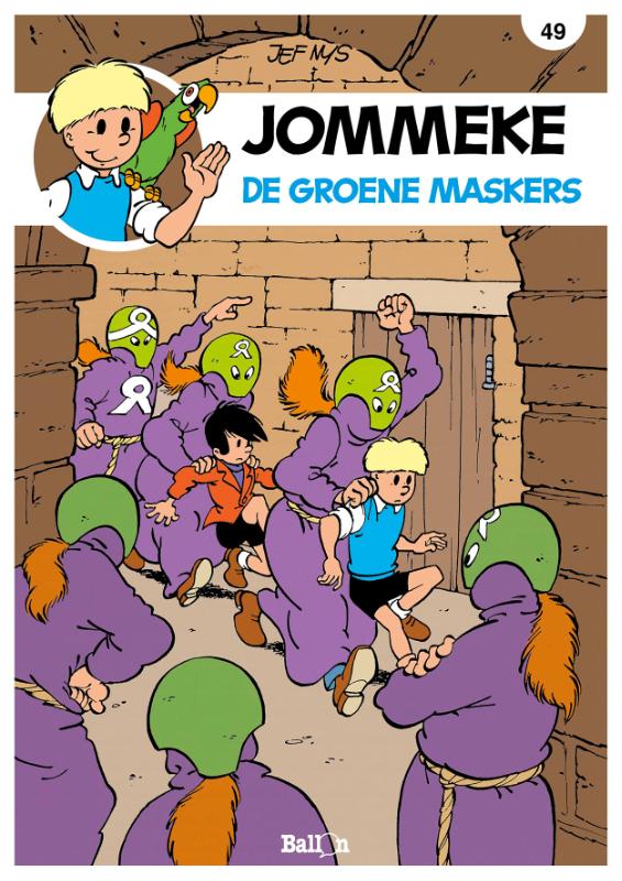 Omslag van De groene maskers