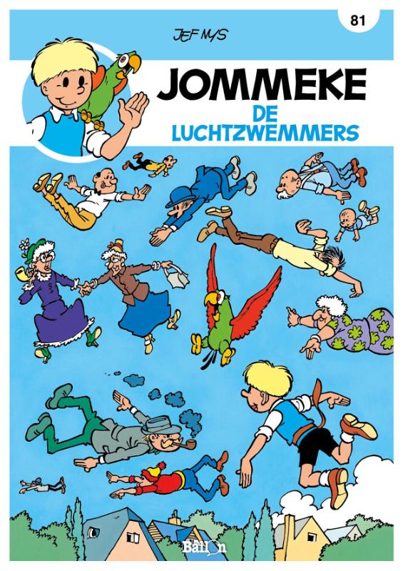 Omslag van De luchtzwemmers