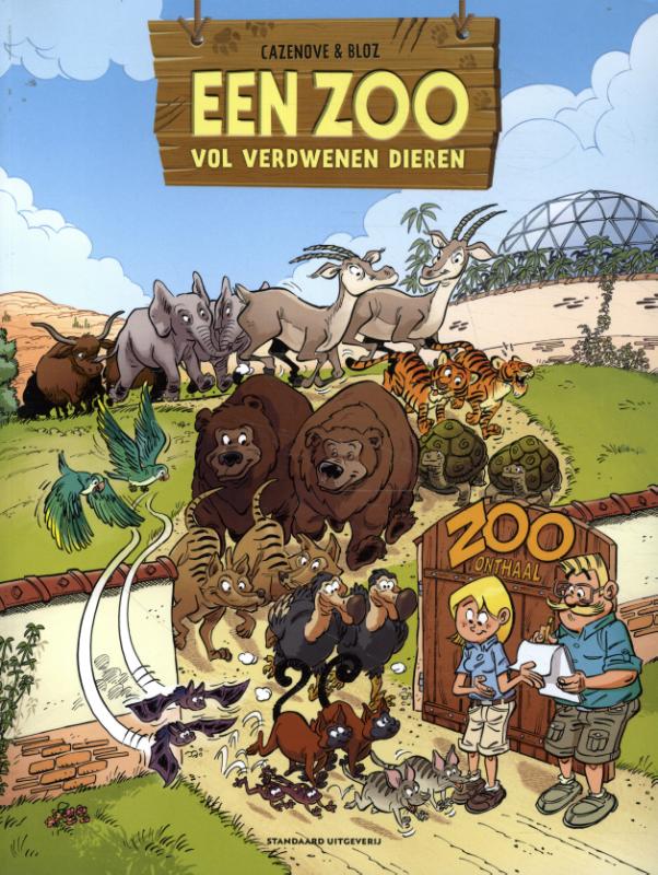 Omslag van Een zoo vol verdwenen dieren