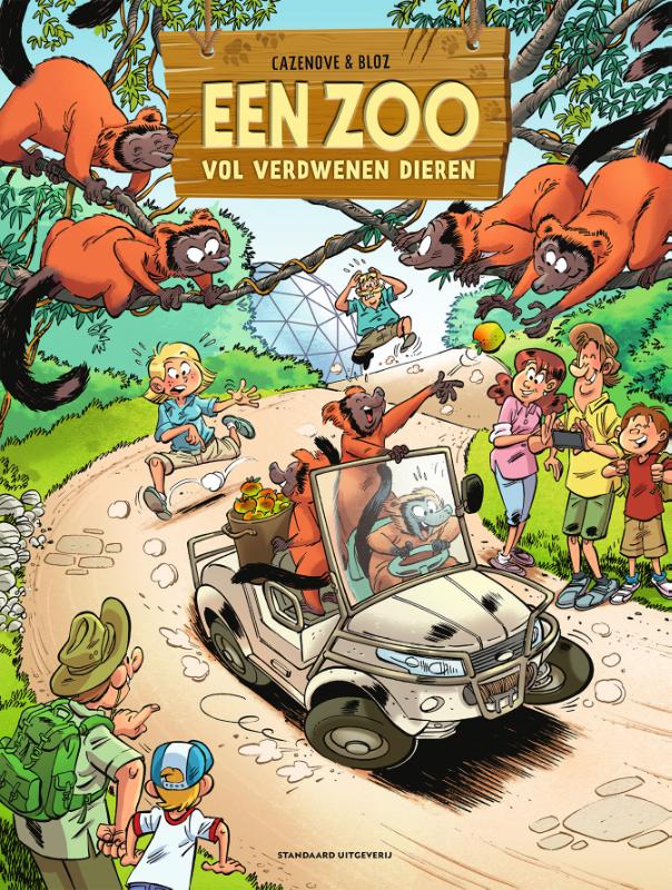 Omslag van Een zoo vol verdwenen dieren