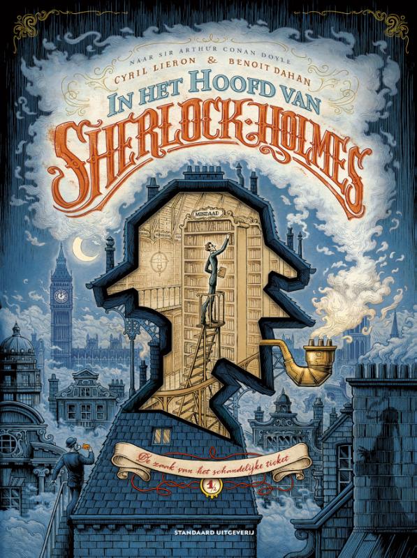 Omslag van In het hoofd van Sherlock Holmes