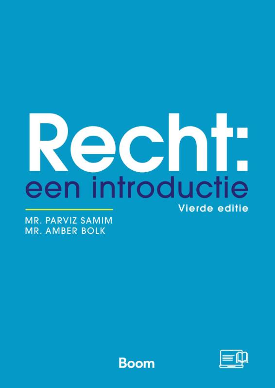 Omslag van Recht: een introductie