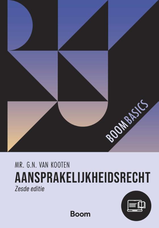 Omslag van Aansprakelijkheidsrecht