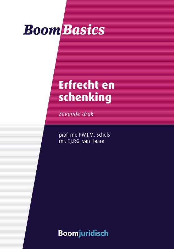 Omslag van Erfrecht en schenking