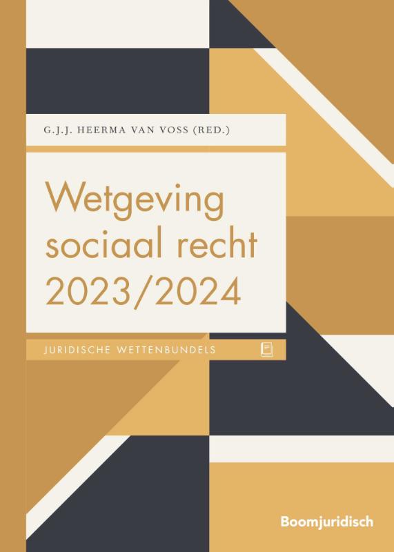 Omslag van Wetgeving sociaal recht 2023/2024