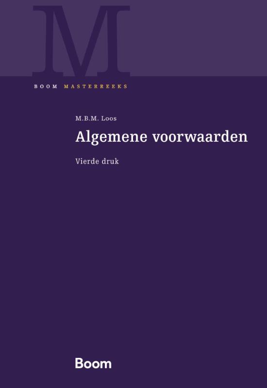Omslag van Algemene voorwaarden