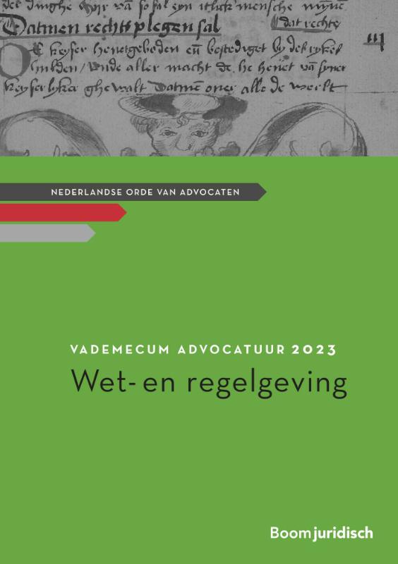 Omslag van Vademecum Advocatuur 2023