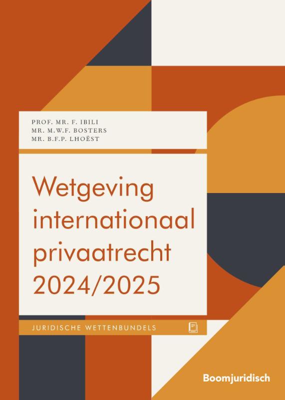 Omslag van Wetgeving internationaal privaatrecht 2024/2025