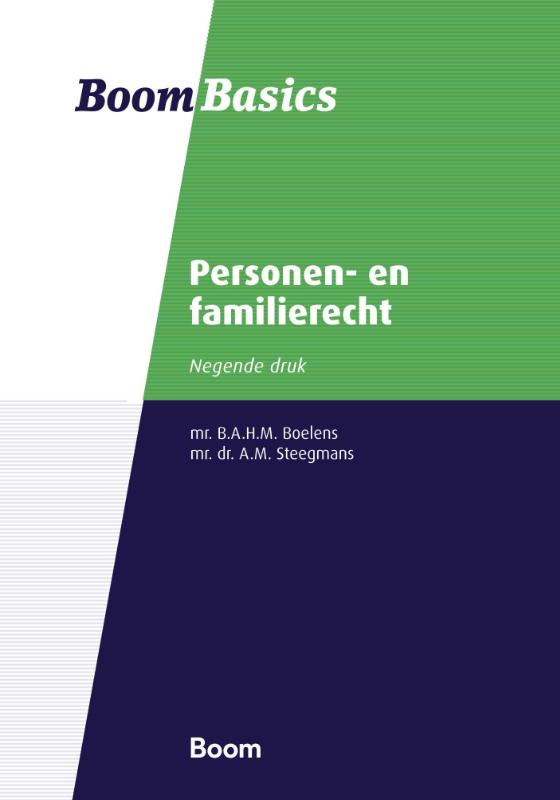 Omslag van Personen- en familierecht