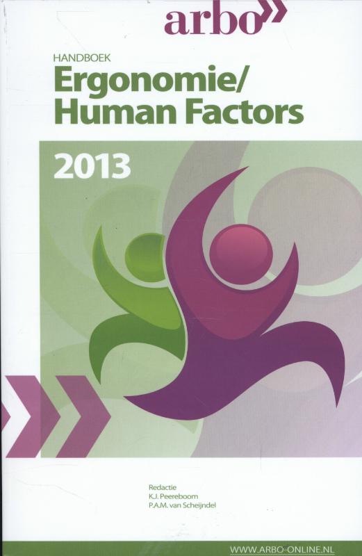 Omslag van Handboek Ergonomie / Human Factors 2013