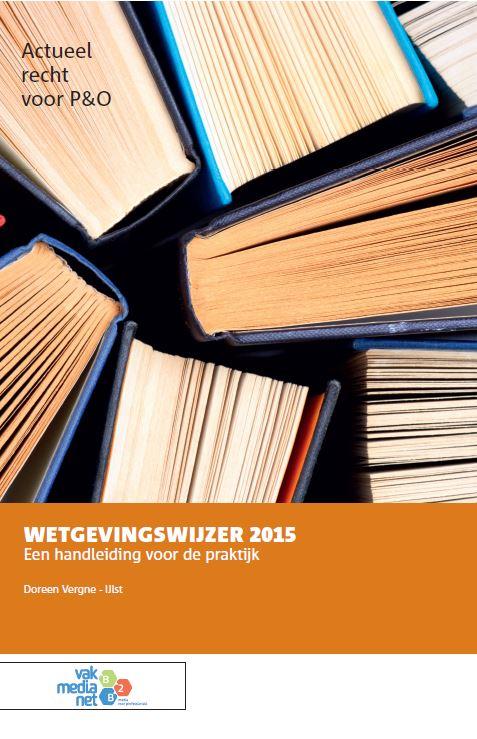 Omslag van Wetgevingswijzer 2015 voor P&O