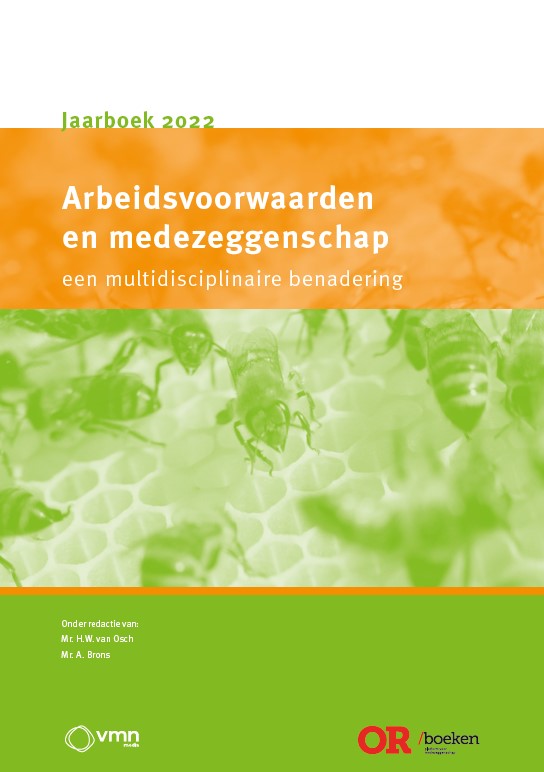 Omslag van Jaarboek Arbeidsvoorwaarden en medezeggenschap 2022