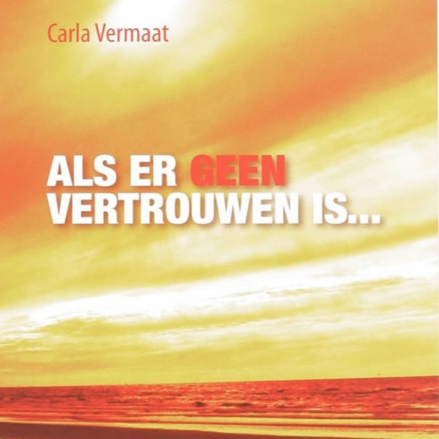 Omslag van Als er geen vertrouwen is...