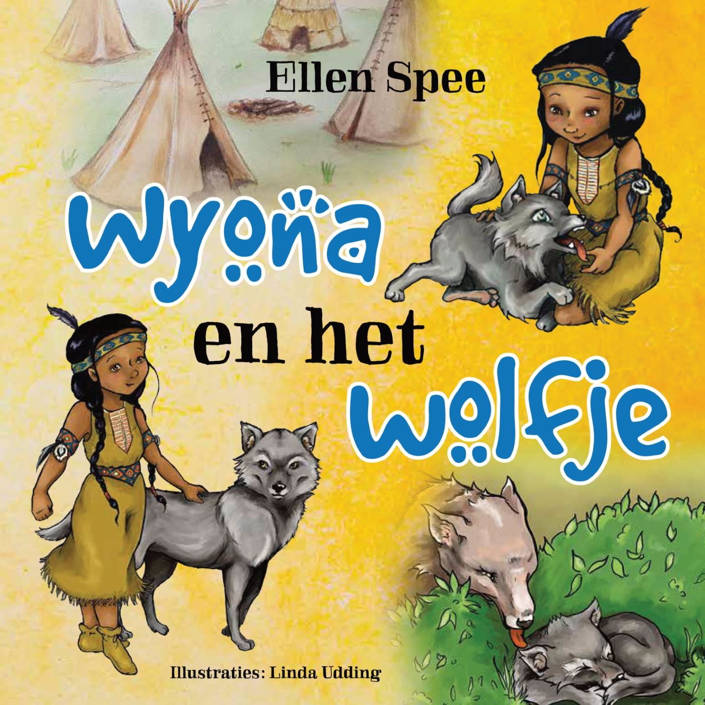 Omslag van Wyona en het wolfje