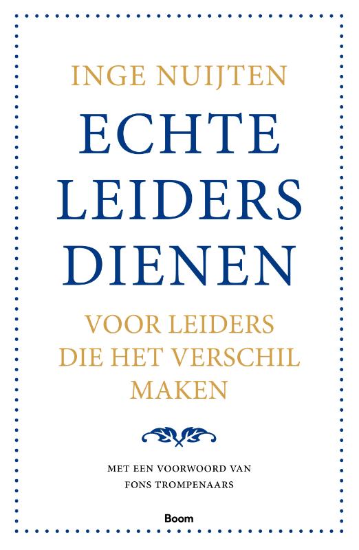 Omslag van Echte leiders dienen