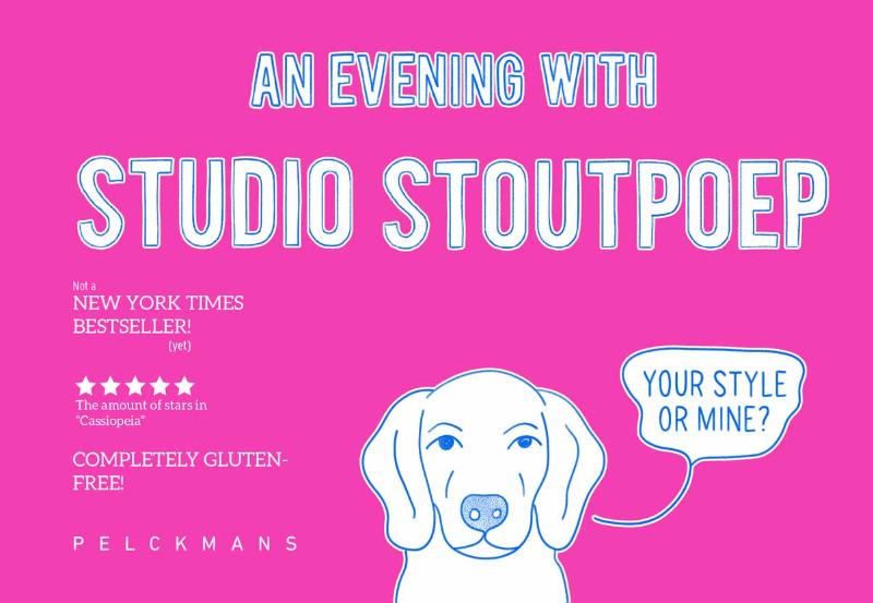 Omslag van An evening with... Studio Stoutpoep!