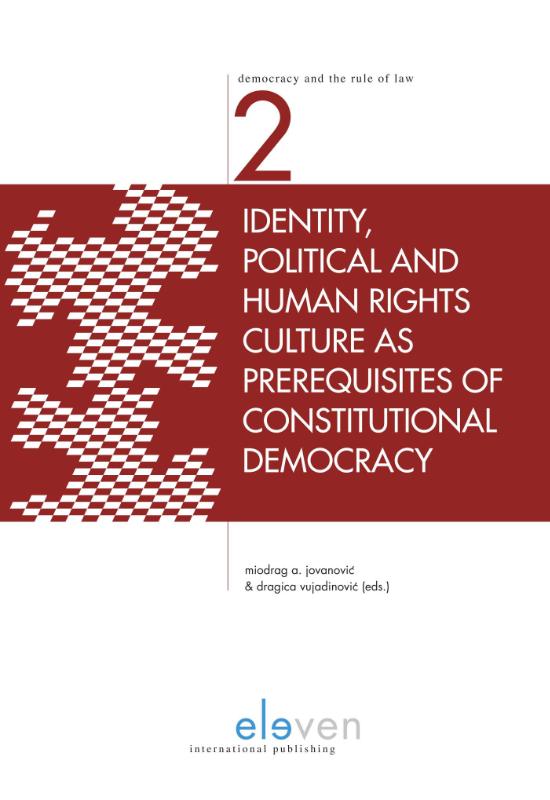 Omslag van Identity, political and human rights culture as prerequisites of constitutional democracy