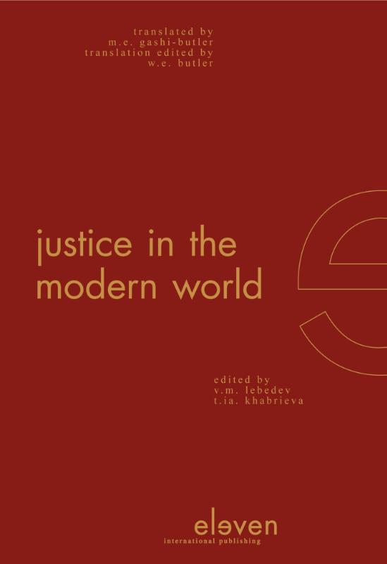 Omslag van Justice in the modern world