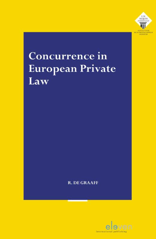 Omslag van Concurrence in European Private Law