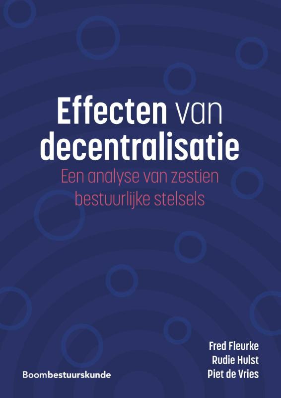 Omslag van Effecten van decentralisatie