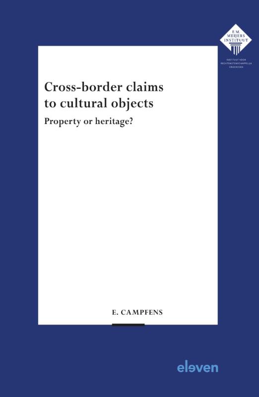 Omslag van Cross-border claims to cultural objects