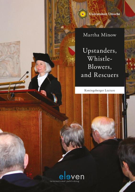 Omslag van Upstanders, whistle-blowers, and rescuers