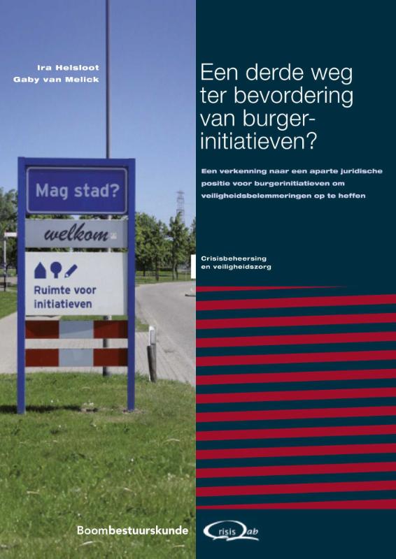 Omslag van Een derde weg ter bevordering van burgerinitiatieven?