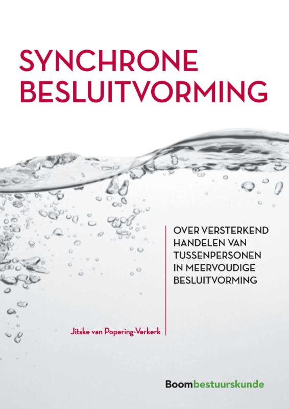 Omslag van Synchrone besluitvorming
