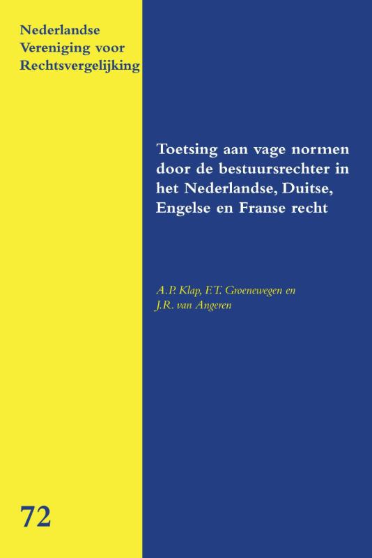Omslag van Rechterlijke toetsing van bestuurshandelingen