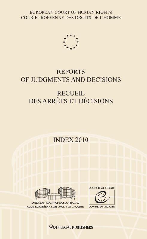 Omslag van Index 2010