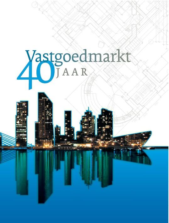 Omslag van Vastgoedmarkt 40 jaar