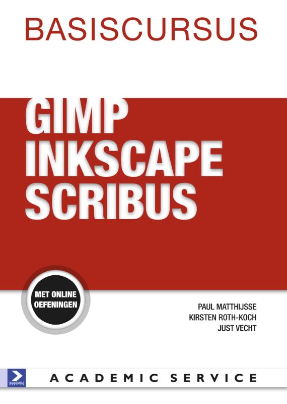 Omslag van Basiscursus GIMP, Inkscape en Scribus