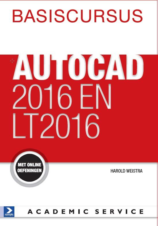Omslag van Basiscursus AutoCAD 2016 en LT 2016