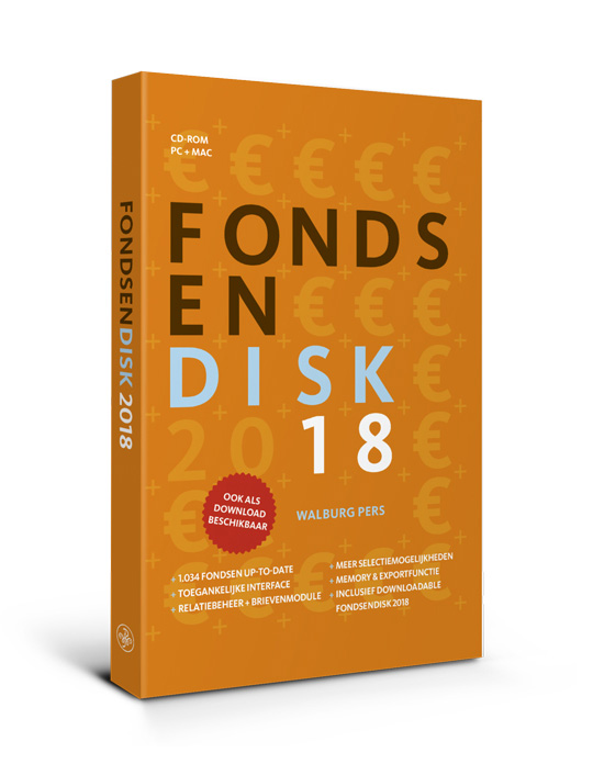Omslag van FondsenDisk 2018