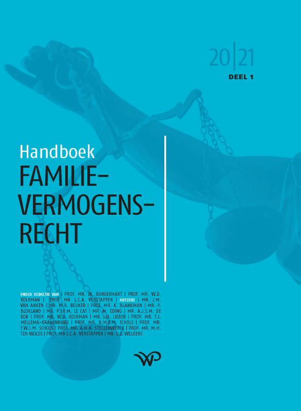 Omslag van Handboek Familievermogensrecht 2020-2021 (set)