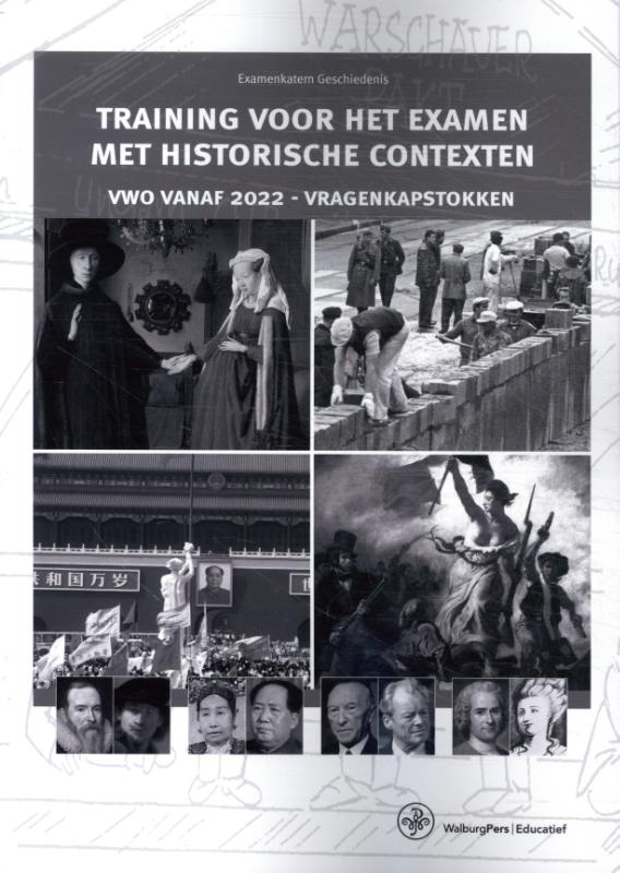 Omslag van Training met Historische Contexten - vwo vanaf 2022 - vragenkapstokken