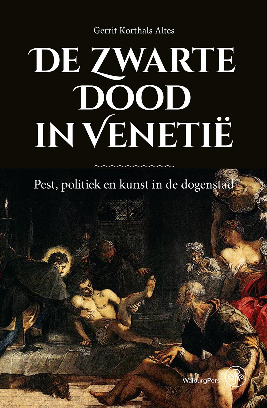 Omslag van De Zwarte Dood in Venetië