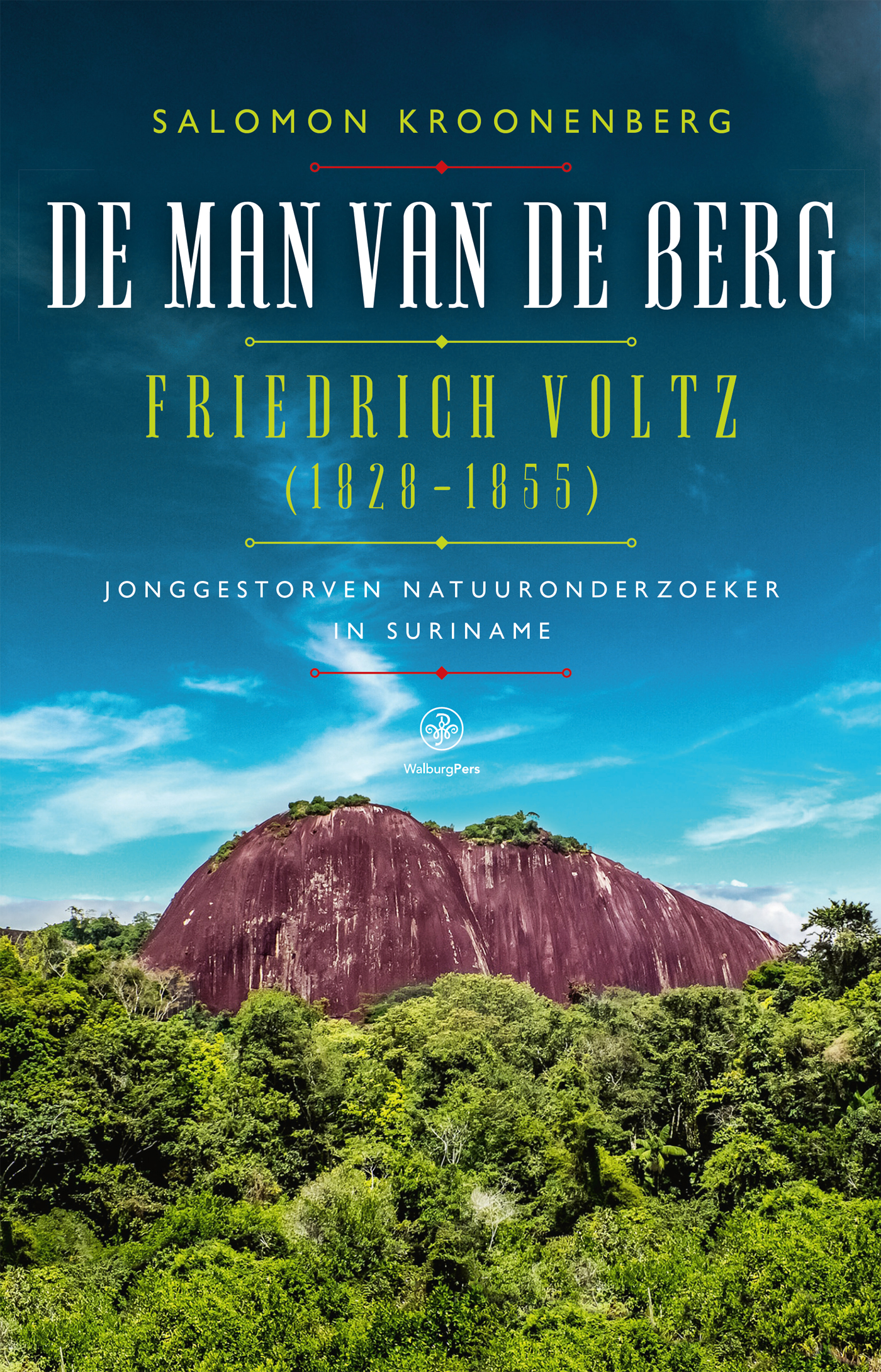 Omslag van De man van de berg