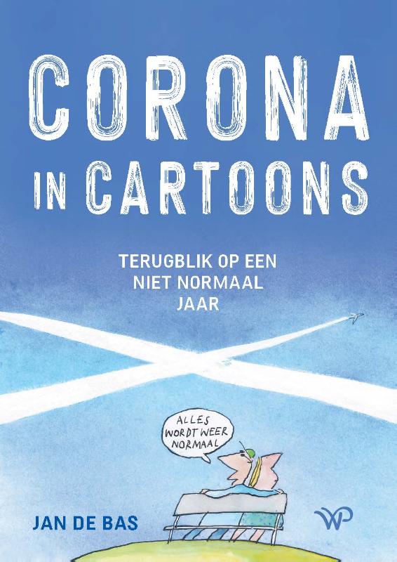 Omslag van Corona in cartoons