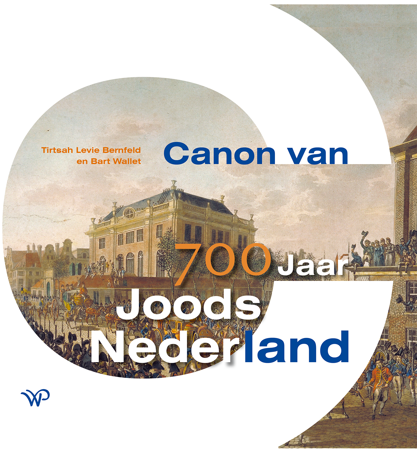 Omslag van Canon van 700 jaar Joods Nederland