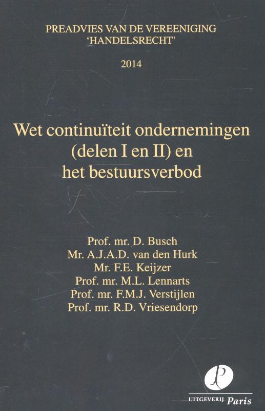 Omslag van I en II 2014