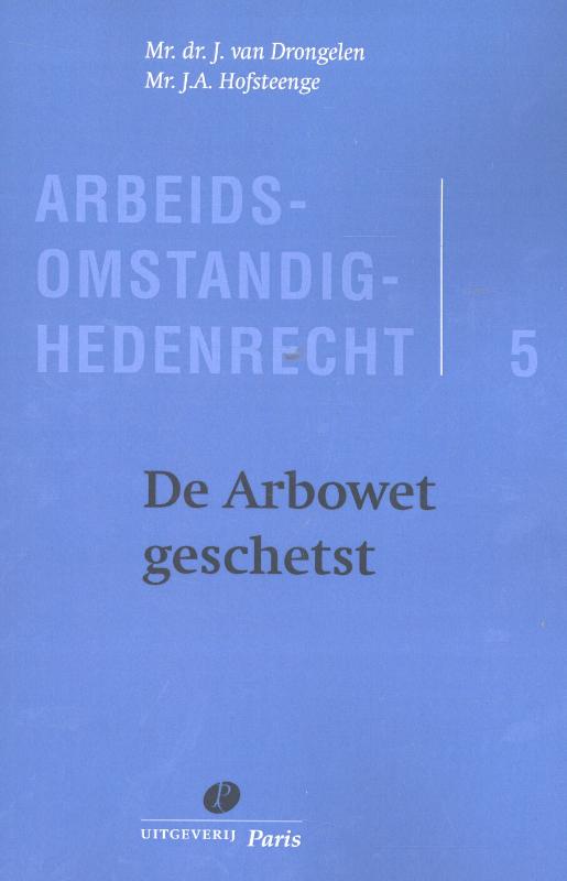 Omslag van De Arbowet geschetst