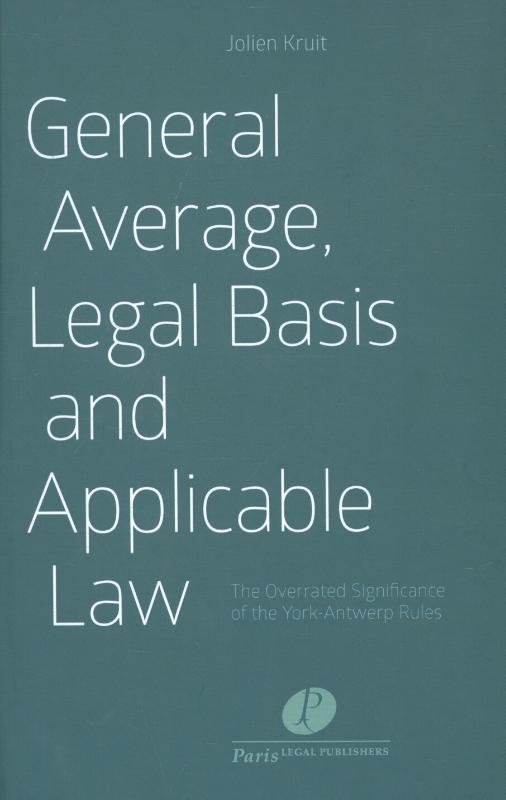 Omslag van General average, legal basis and applicable law
