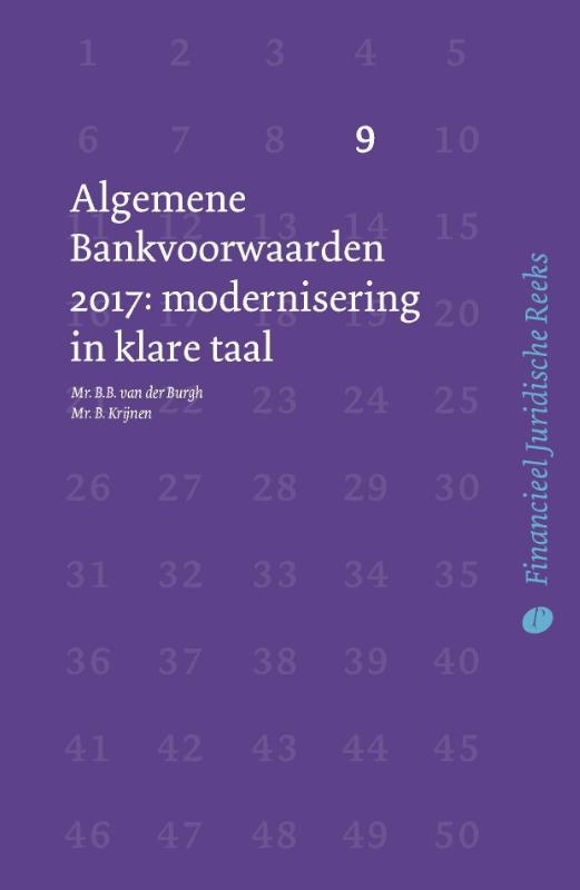 Omslag van Algemene Bankvoorwaarden 2017