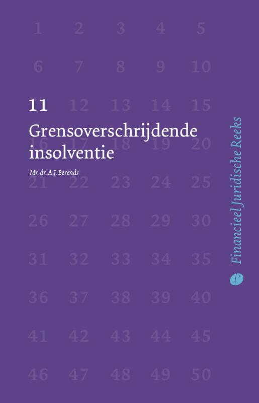 Omslag van Grensoverschrijdende insolventie