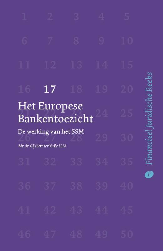 Omslag van Het Europese Bankentoezicht