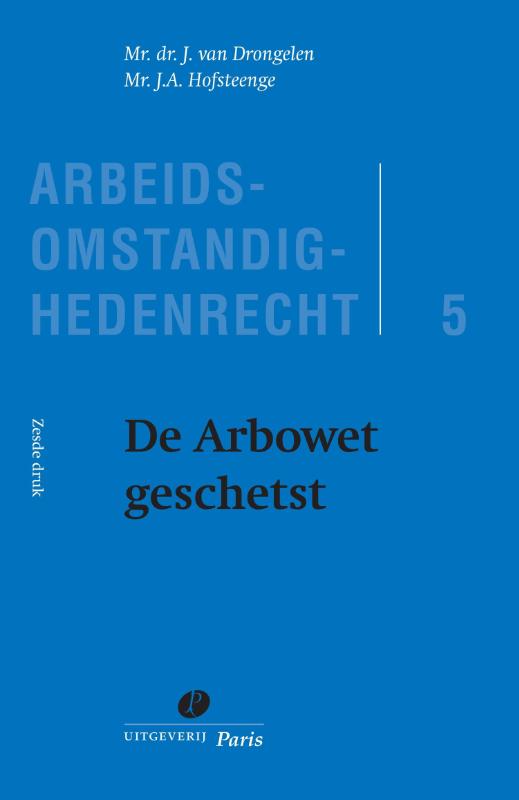 Omslag van De Arbowet geschetst